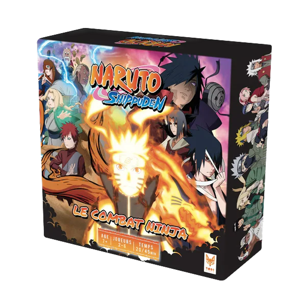 Boite de jeu Naruto Shippuden Le Combat Ninja Topi Games