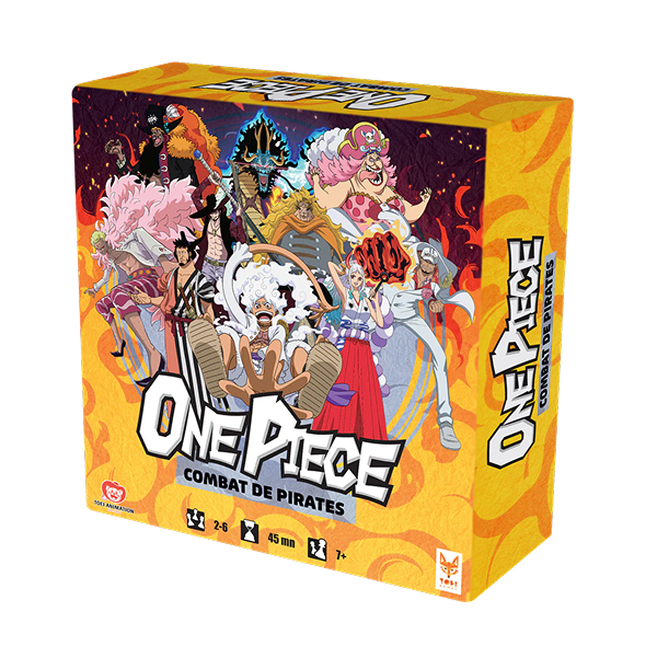 Boite de jeu One Piece Combat de Pirates Topi Games