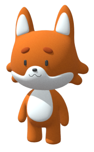 le petit renard en 3D de Topi Games