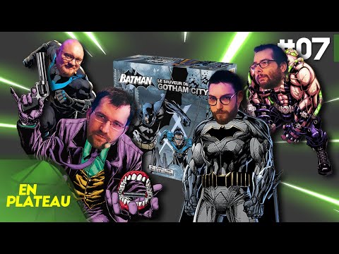 Vidéo de youtubeurs jouant aux jeu de société Batman Le Sauveur de Gotham City de Topi Games 