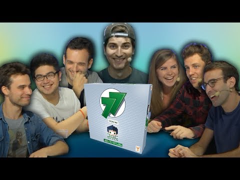 Vidéo Le Rire Jaune, Pierre Croce, Fabien Olicard, Nad Rich' Hard, Max Bird, Studio Vrac jouant au jeu de Topi Games