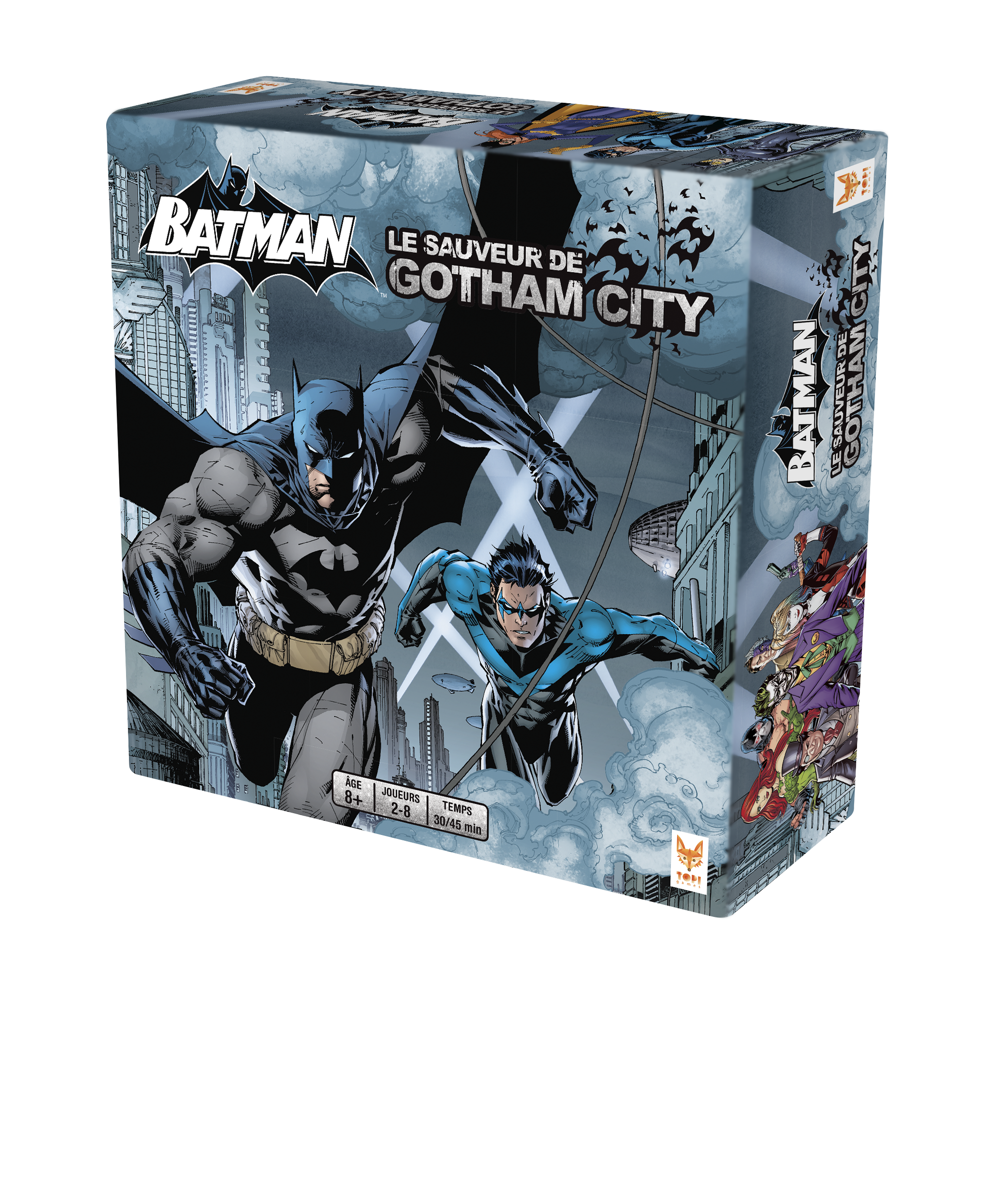 Cartes Le Joker du jeu de société Batman - Le Sauveur de Gotham City