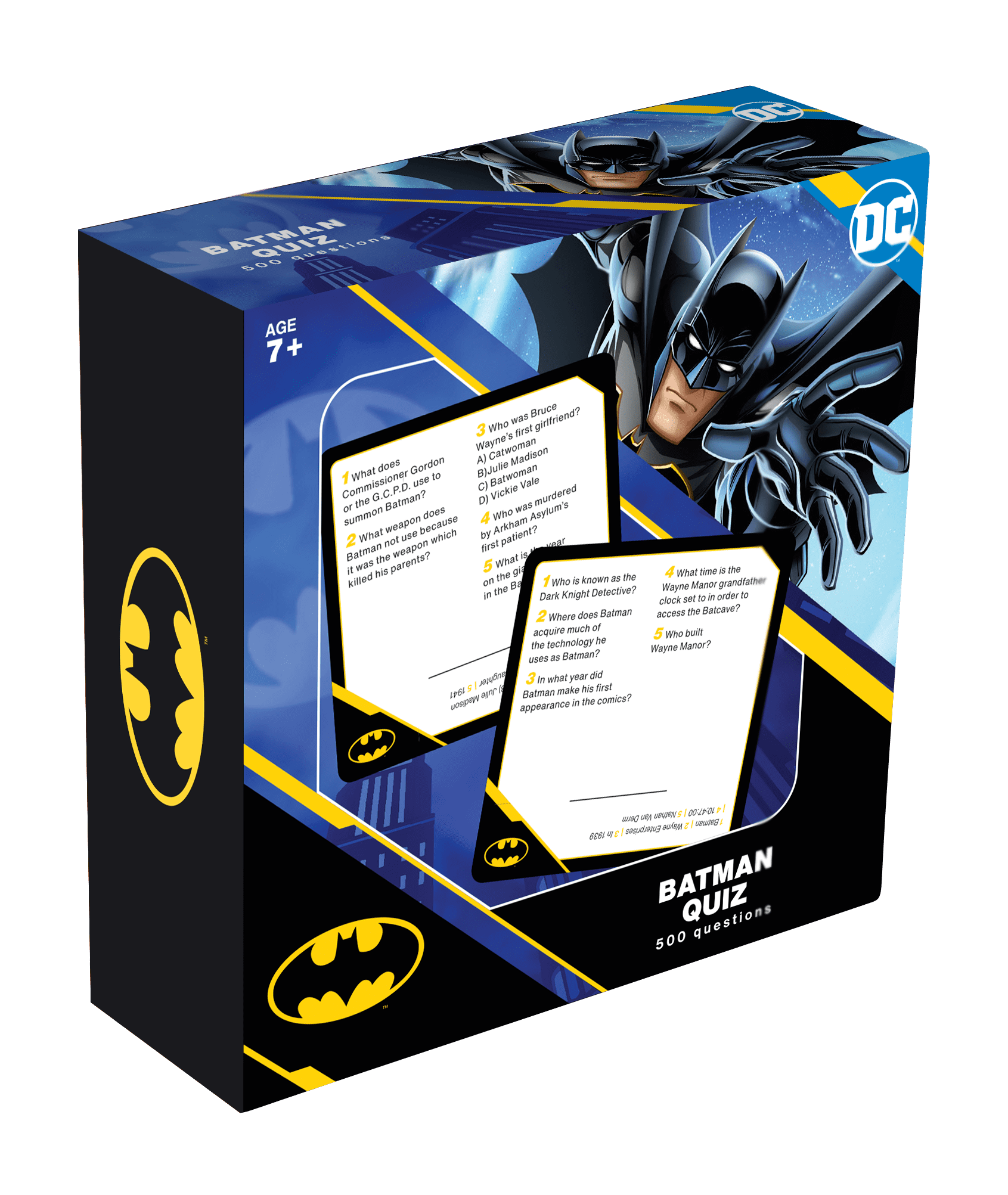 Boite du jeu de société Batman - QUIZ 500 - EN