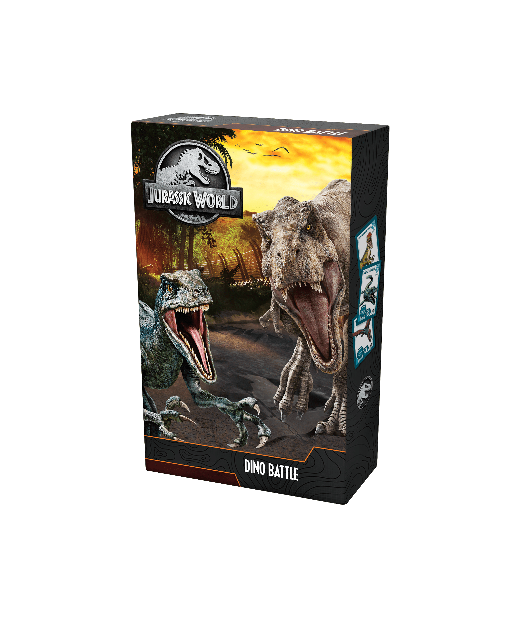 Combat de Dinos Jurassic World Topi Games : King Jouet, Jeux de plateau  Topi Games - Jeux de société