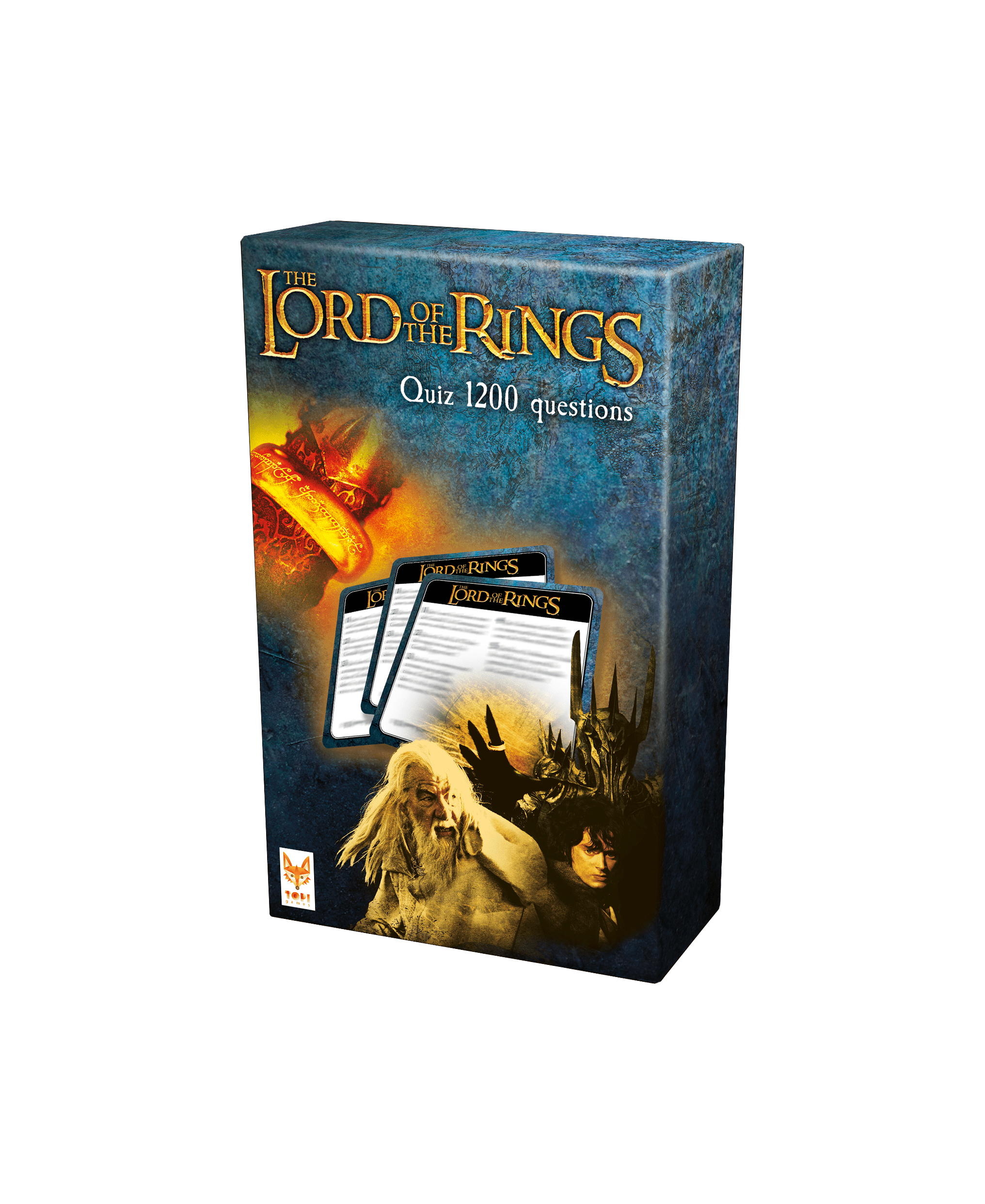 Lord of the Rings - Quiz 1200 Game box