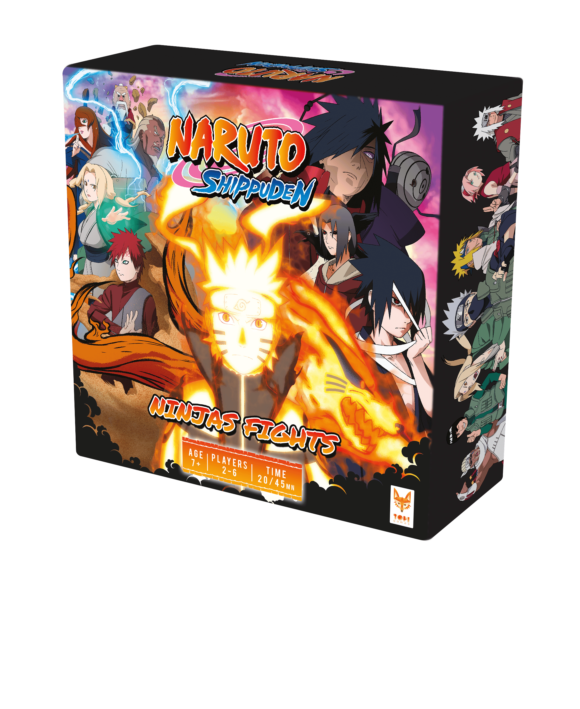 Naruto Shippuden – Ninjas Fights Game Box