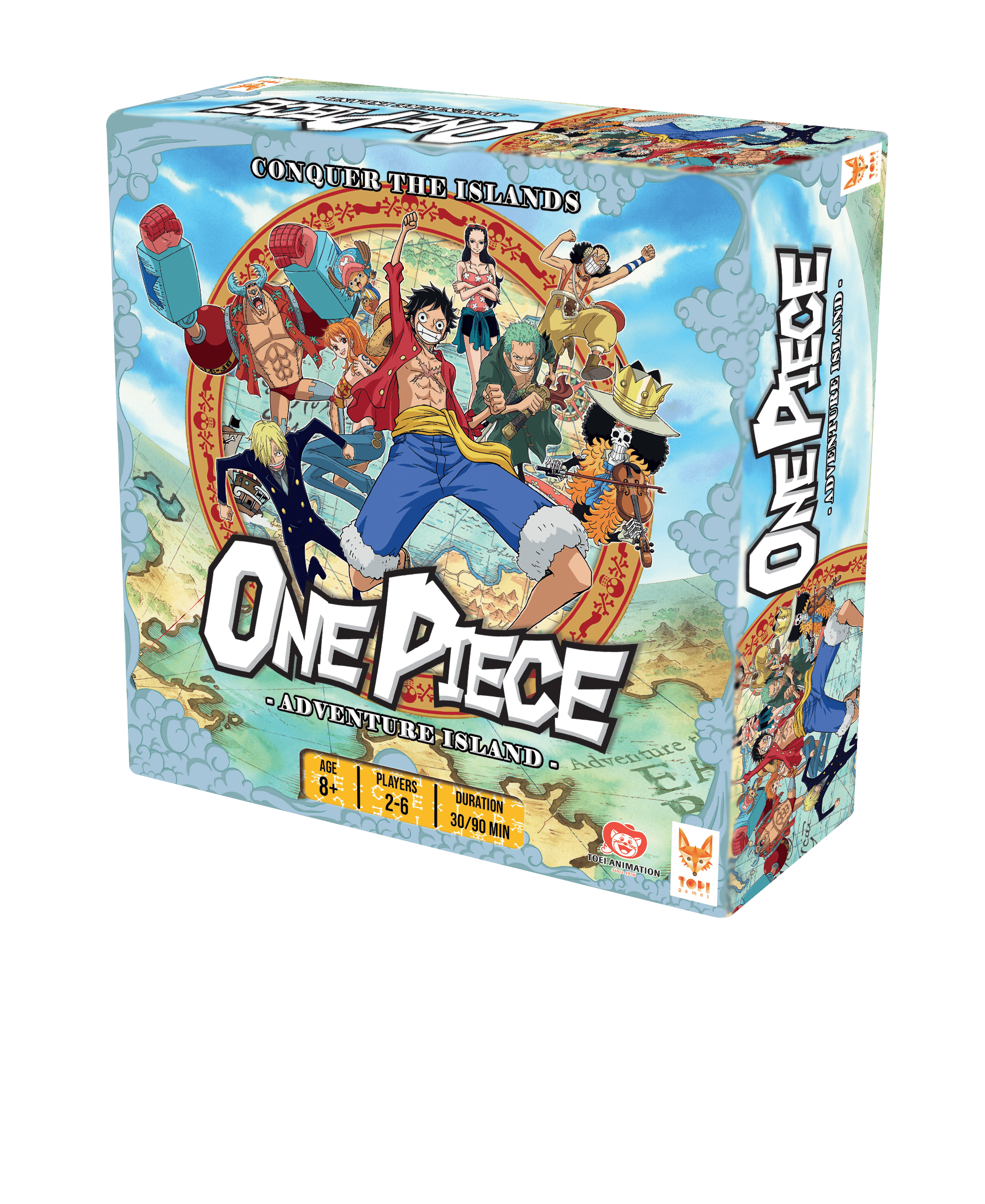 One Piece - Adventure Island Game box