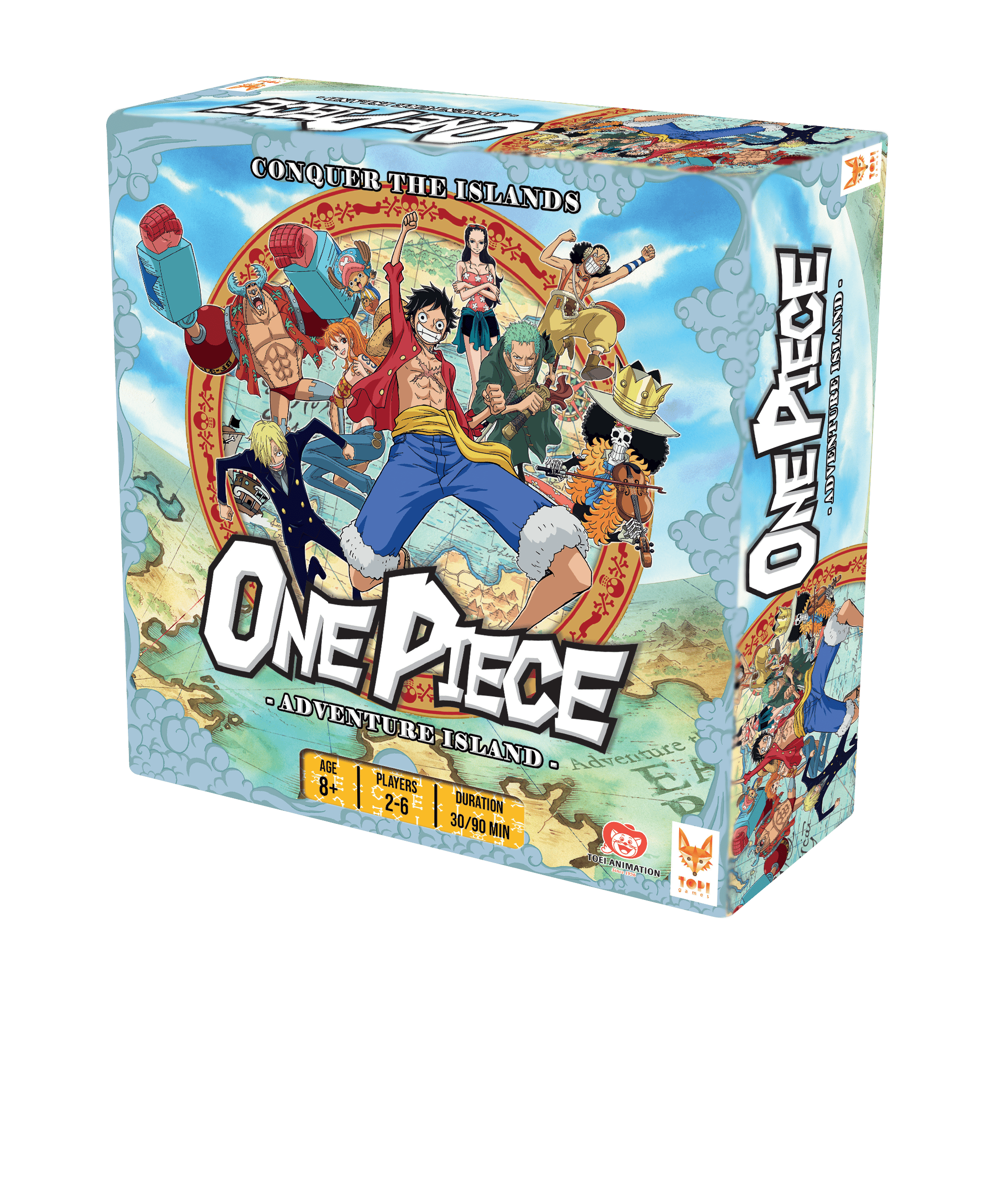 One Piece - Adventure Island Game box - EN