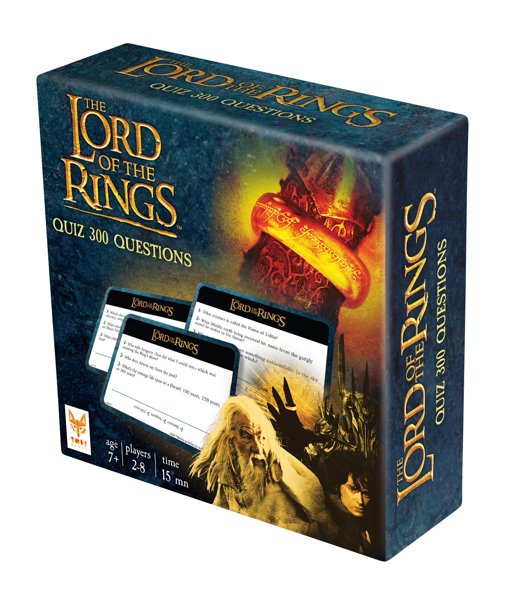Lord of the Rings - Quiz 300 Game box