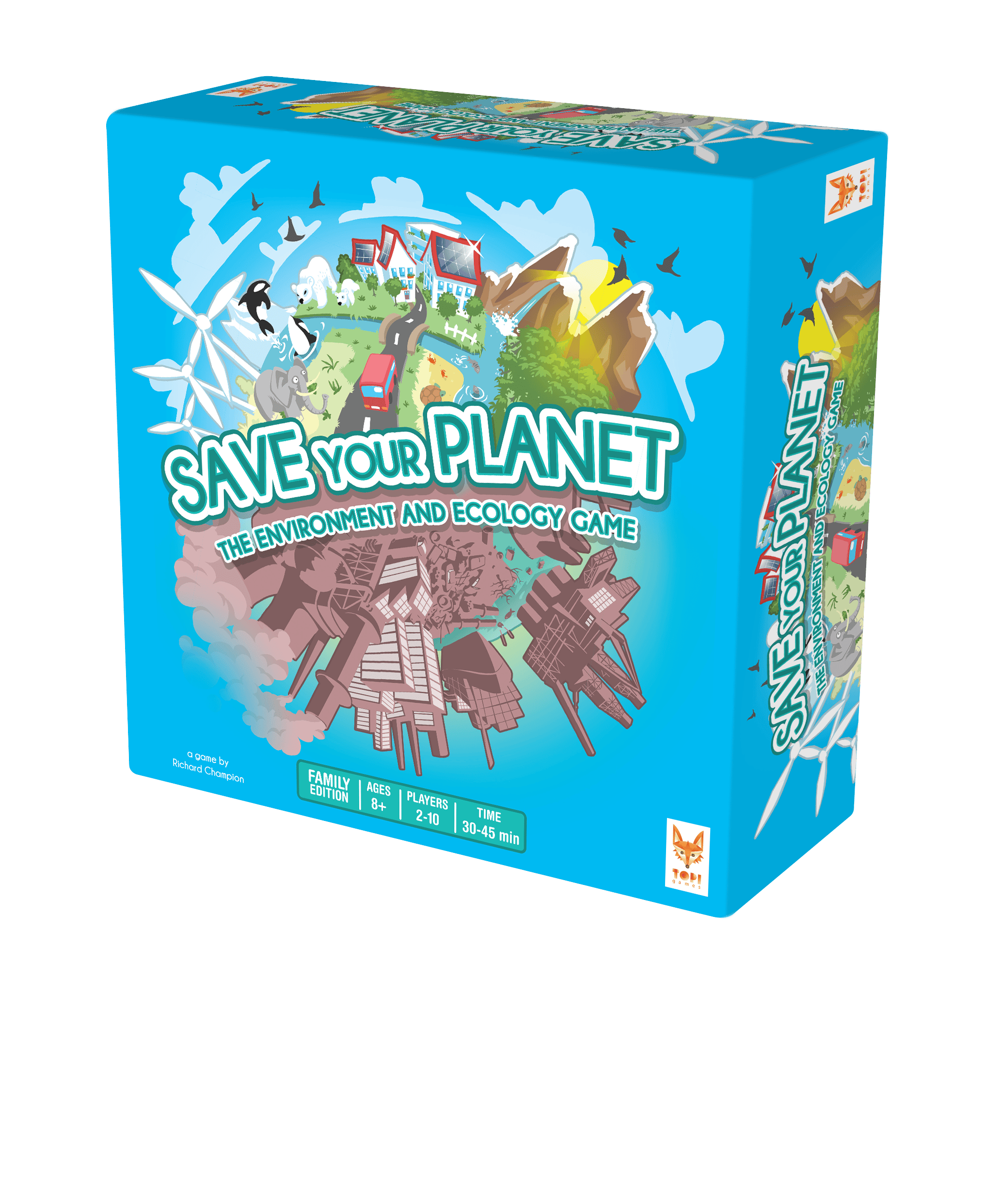 Save Your Planet ! Game Box