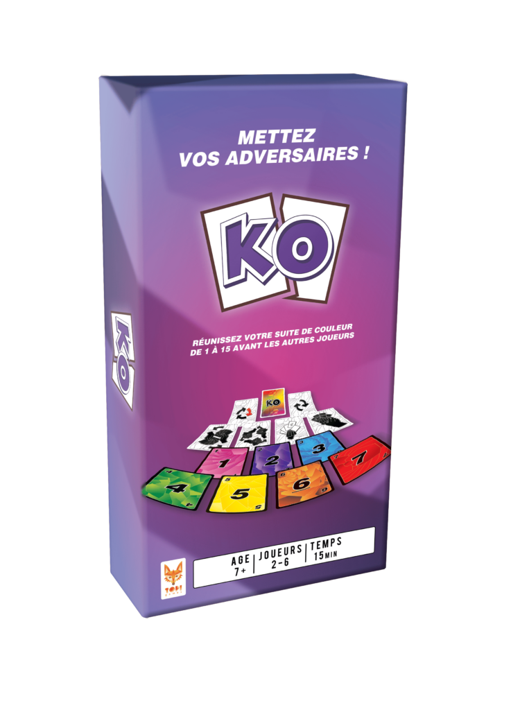 Jeu de société KO de Topi Games