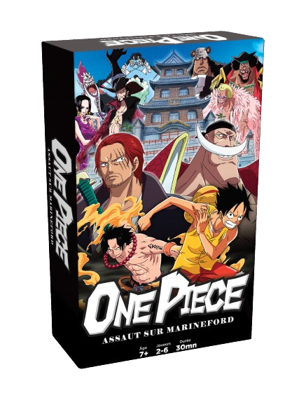 Boite du jeu One Piece Assaut Sur Marine Ford (no Background)